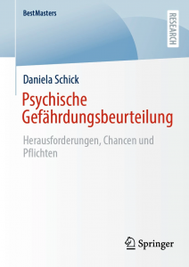 Buchcover Daniela Schick . Psychische Gefährdungsbeurteilung