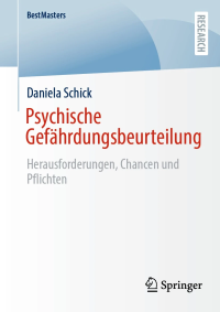 buchcover-daniela-schick-psychische-gefaehrdungsbeurteilung Buchcover Daniela Schick . Psychische Gefährdungsbeurteilung